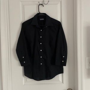 Black Van Heusen Women’s Button Down